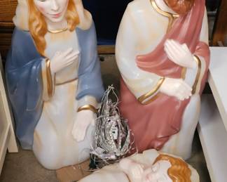NATIVITY BLOW MOLD