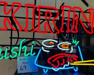 Kirin Neon Sushi 