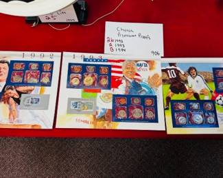 Coins proof sets mint sets American coins 