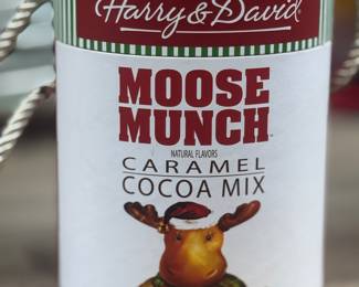 Retail $10. Our Price: $5.00. Rich caramel cocoa mix from Harry & David, offering a delightful treat for cozy winter nights.