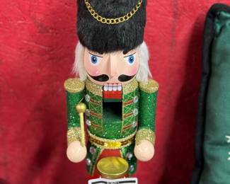 Retail $20.00. Our Price: $4. Festive Nutcracker Figurine. Colorful and charming, perfect for holiday decorations.