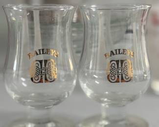 Retail $25. Our Price: $8. Elegant pair of Bailey’s branded glasses, ideal for serving Irish cream liqueur.