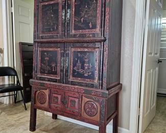 antique 19th c. Chinese cabinet