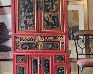 antique 19th c. Chinese cabinet
