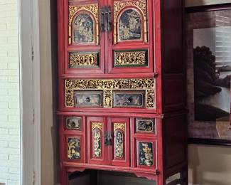 antique 19th c. Chinese cabinet