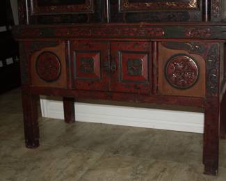 antique 19th c. Chinese cabinet