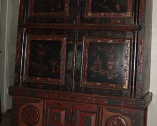 antique 19th c. Chinese cabinet