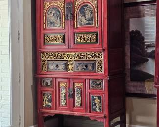 antique 19th c. Chinese cabinet