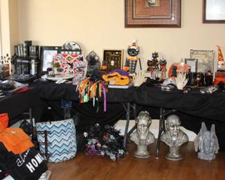 Halloween and Holiday decorations