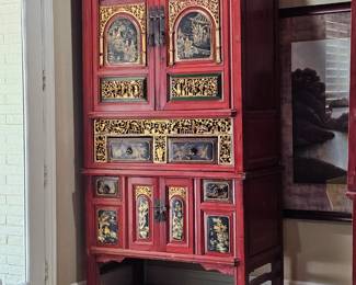 antique 19th c. Chinese cabinet