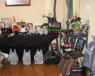 Halloween and Holiday decorations