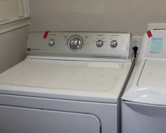 washer and dryer