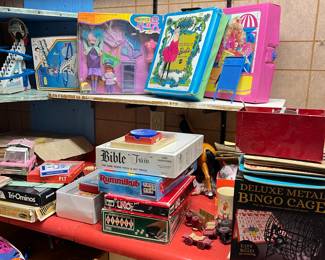 vintage toys and games