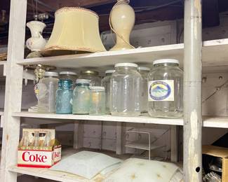 Old jars and bottles