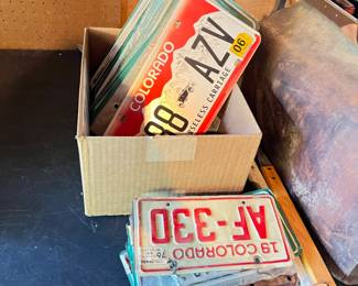 license plates