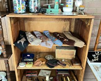 vintage ties, pipes, razors, collectables
