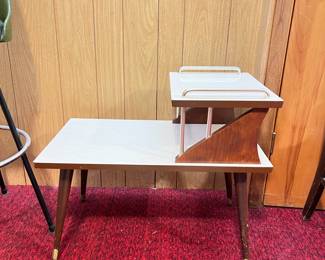 mid mod side table