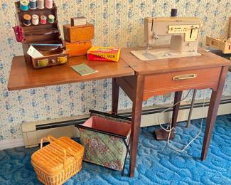 singer sewing machine table