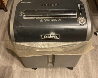 Fellowes shredder