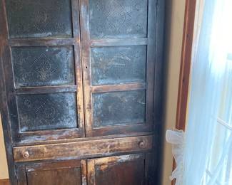 Pierced Tin Pie Safe