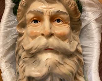 Antique Hanging Plaster Plaque