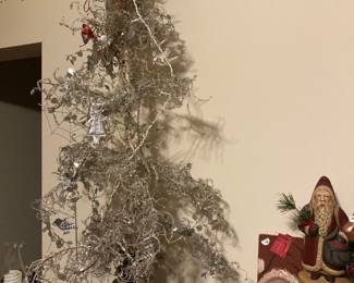 Antique Christmas tree with Revolving Stand
