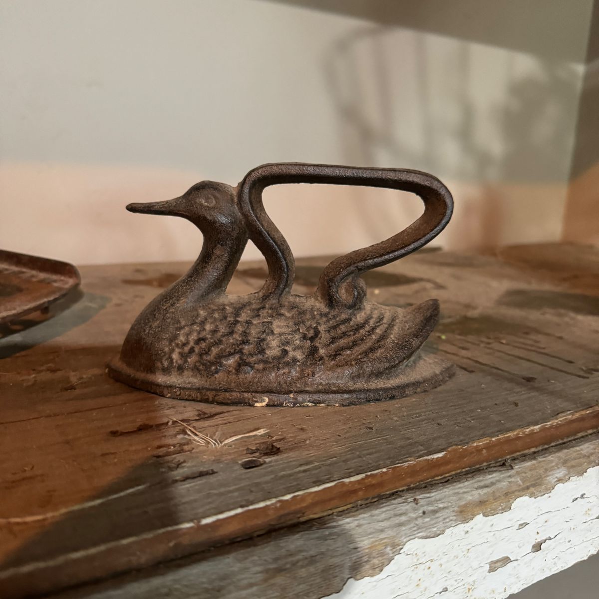 Swan cast iron iron