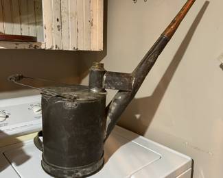 CB&O railroad oil can