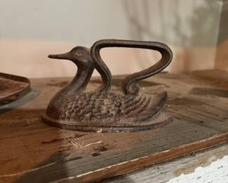 Swan cast iron iron