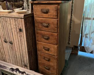 Antique 6 drawer lingerie chest