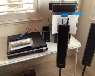 Sony 8pc surround sound system