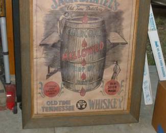 Jack Daniels Framed ad