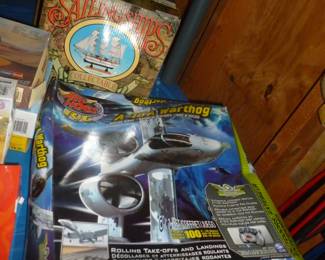 Toys & Ships in the boxes