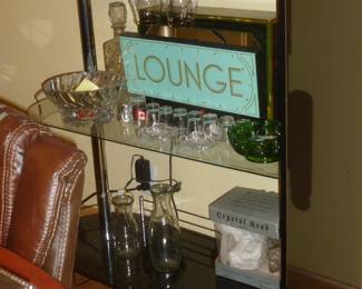 Neat shelving unit & misc