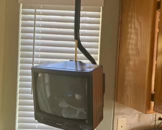 1960's Magnavox TV on suspension pole