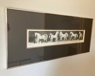 Carol Kaiser Taylor "Frieze" horse print 20/25