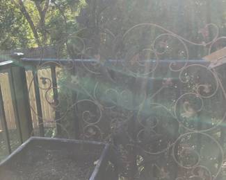 Ornamental iron, yard art