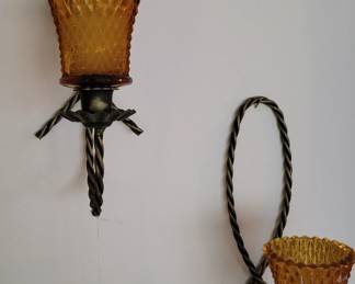 Candle wall sconces