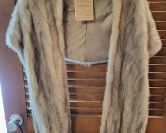Vintage mink stole
