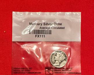Mercury silver dime