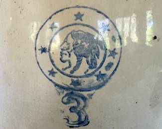 Louisville pottery Indian head #5