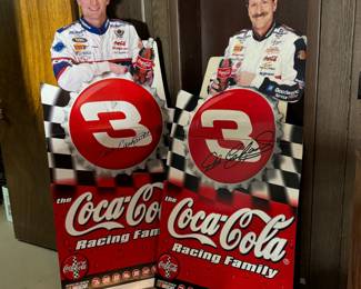 Coca Cola Earnhardt advertising signs