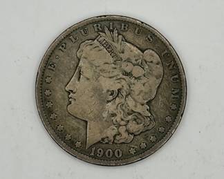 1900 Morgan dollar