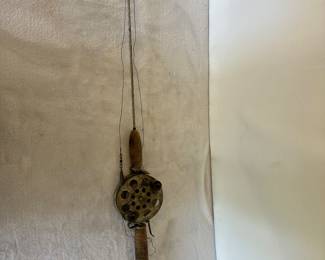 Deep sea fishing pole