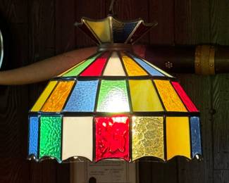 stained glass light
