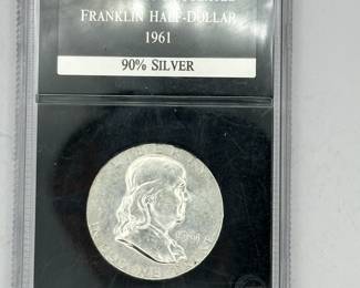 Franklin half dollar 90% silver