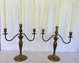 brass candlesticks