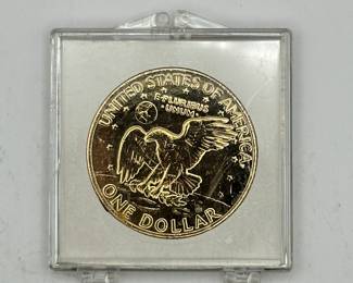 gold plate Eisenhower