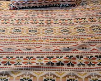 Duvet and duvet cover and matching pillow and sham, set of two