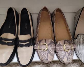 Ladies shoes sizes 8 & 9, high-end brands